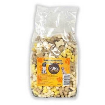 PURE Hundekiks Microben Vanilje 400 gr.